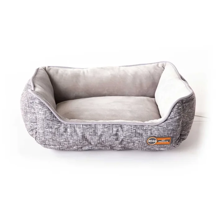 Mother’s Heartbeat Heated Kitty Pet Bed with Heart Pillow