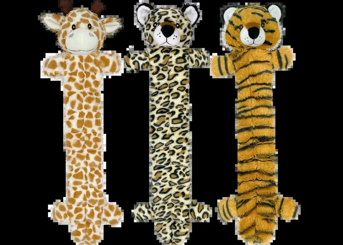 Multipet Safari Squeaker Mat – Assorted Animals (24″)