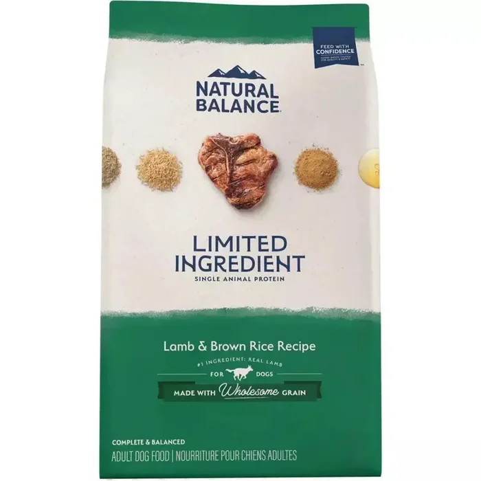 Natural Balance Pet Foods L.I.D. Adult Lamb & Brown Rice Dry Dog Food