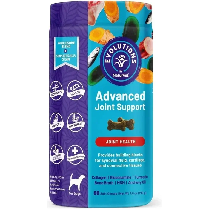 NaturVet의 Evolutions Advanced Joint Support Chews for Dogs