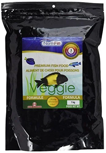 NorthFin Veggie Formula – 3 mm Sinking Pellets – 1 kg