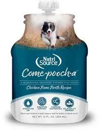 Nutrisource Come-pooch-a Chicken Broth, 12oz