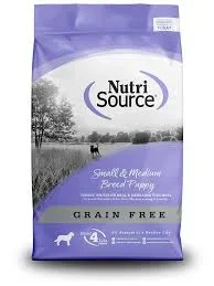 Nutrisource GF Small Medium Puppy, 4lbs