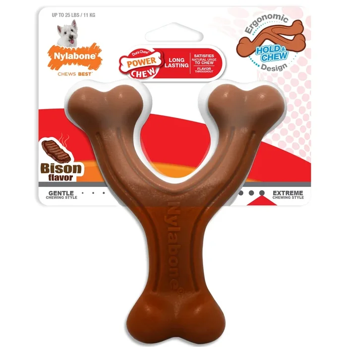 Nylabone Power Chew Wishbone Chew Toy
