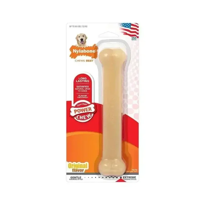 Nylabone® Dura Chews® Power Chews Original Flavor Long Lasting Chews Dog Toys Giant Up to 50 Lbs