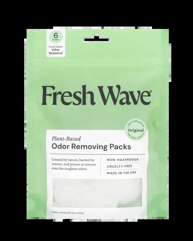 Odor Removing Packs for Small Spaces