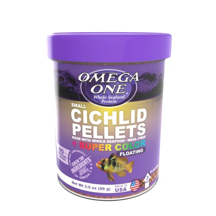 Omega One Floating Cichlid Pellets Small