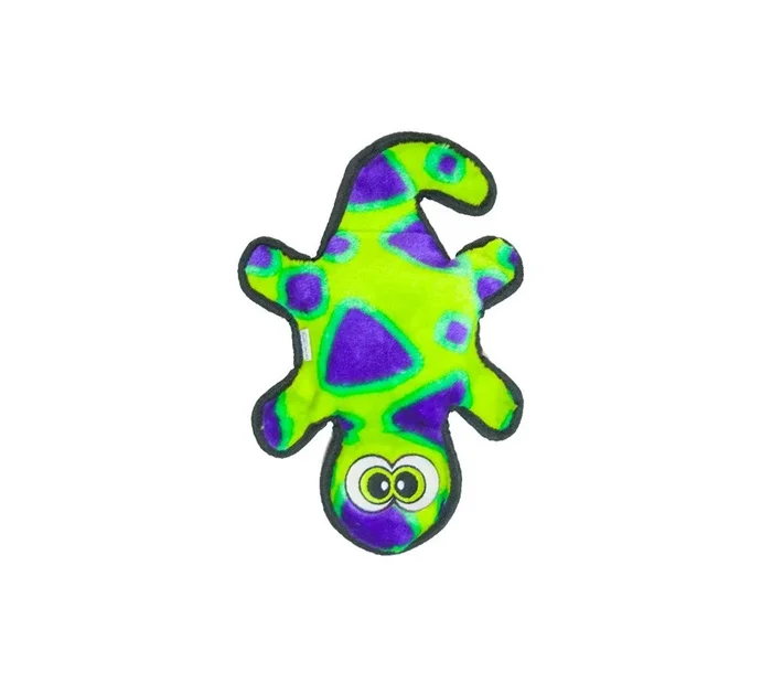 Outward Hound Invincible Gecko Yellow and Green with 2 Squeakers