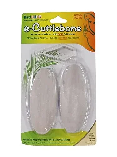 Penn Plax E-Cuttlebone – Natural – 2 pk