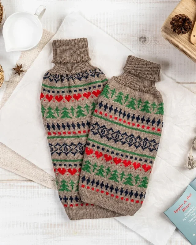 Pine Tree Alpaca Dog Sweater (FINAL SALE)