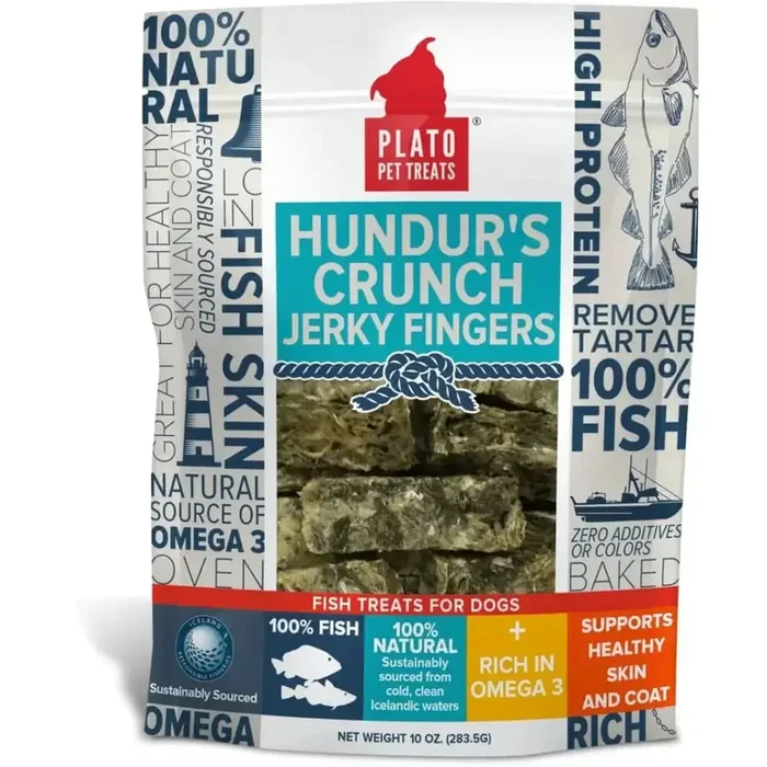 Plato Hundur’s Crunch Jerky Fingers