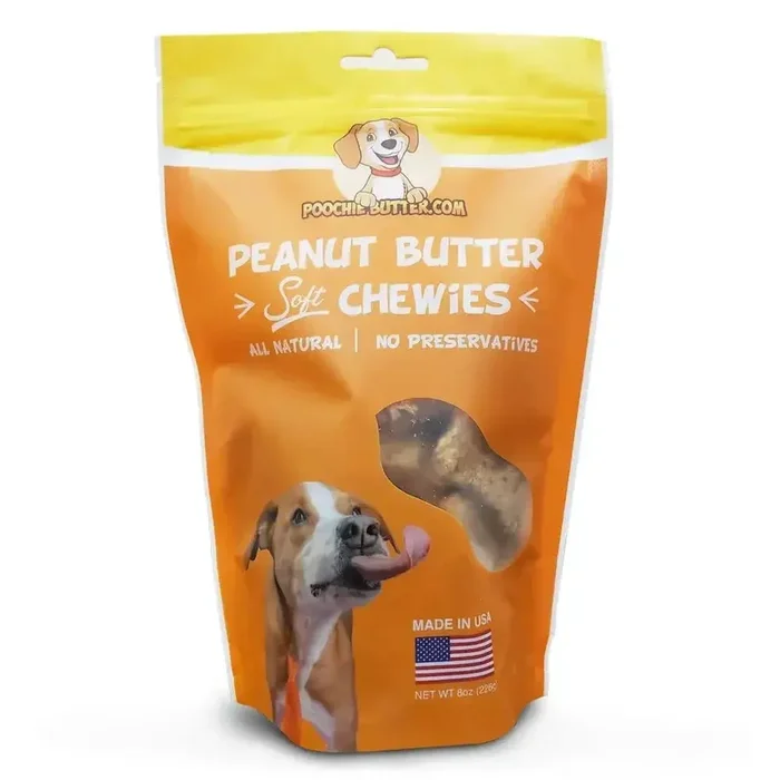 Poochie Butter Peanut Butter Soft Chewies