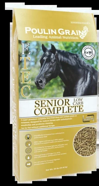 Poulin Grain E-TEC Senior Low Carb **Complete** Pellet
