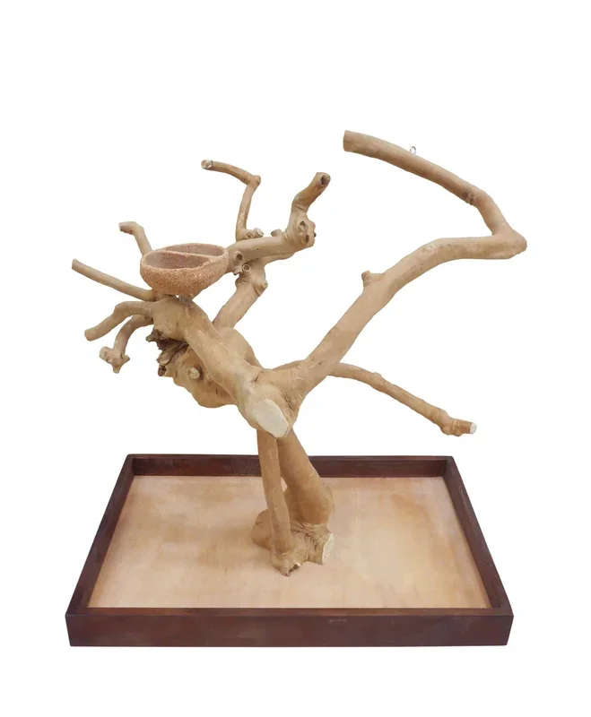 Prevue Hendryx Coffeawood Tree Mini Table Top – Medium