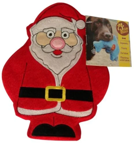 PrideBites Santa Holiday Dog Toy