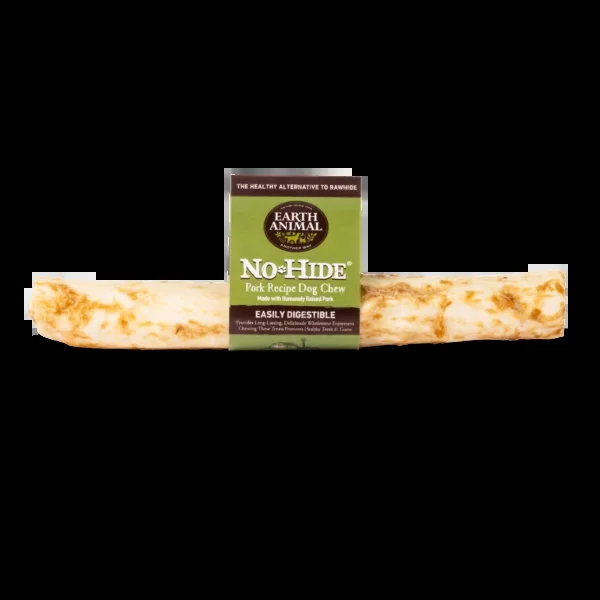 Products Earth Animal Pork No-Hide Wholesome Dog Chew 11″ (2 pack)