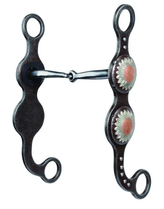 Professionals Choice Sunflower Snaffle Rust 8In