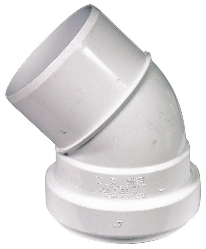 PVC 45D STRTELBW 4″GXS