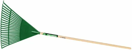RAKE LEAF 30 HEAD WOOD HDLE