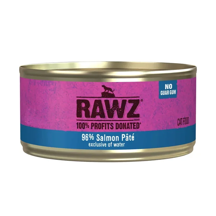 RAWZ 96% 연어 파테 고양이 사료