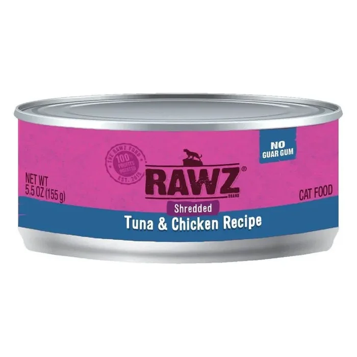 RAWZ 슈레드 참치 & 닭고기 레시피 고양이 사료