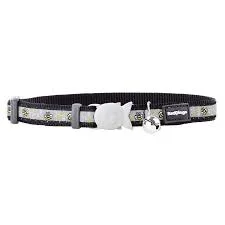 RedDingo Cat Collar Bumble Bee Black