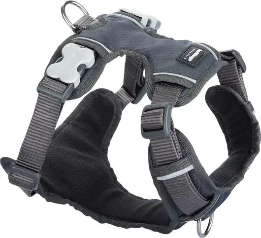 RedDingo Padded Dog Harness Charcoal