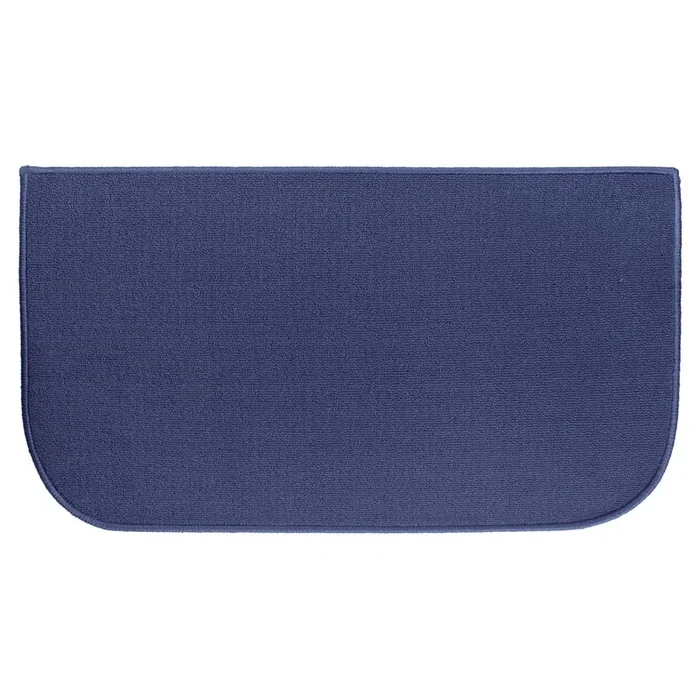 Ritz Solid Accent Rug Half Round Non Slip 644-01