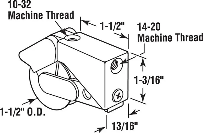 ROLLER PATIO DR 13127-2