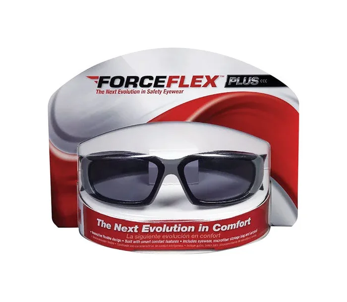 SAFTY GLS FRCFLX BLK/GRY