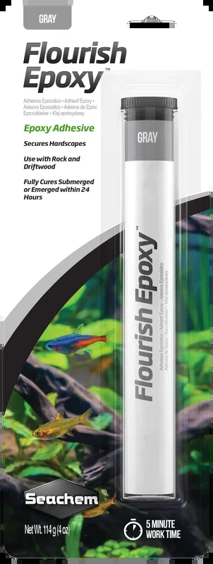 Seachem Flourish Epoxy Gray 4 oz.