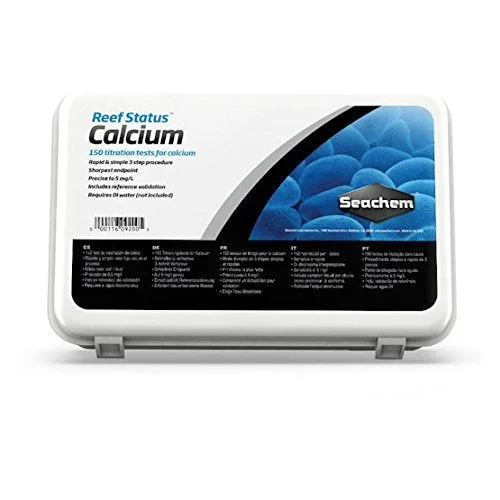 Seachem Reef Status Test Kit – Calcium – 150 Tests