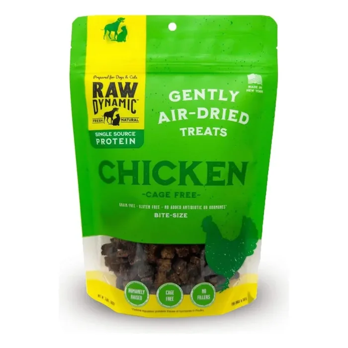 生动态狗粮风干一口鸡肉