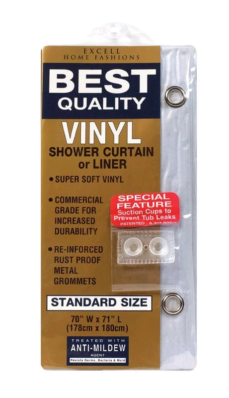SHOWER LINER COMML CLEAR
