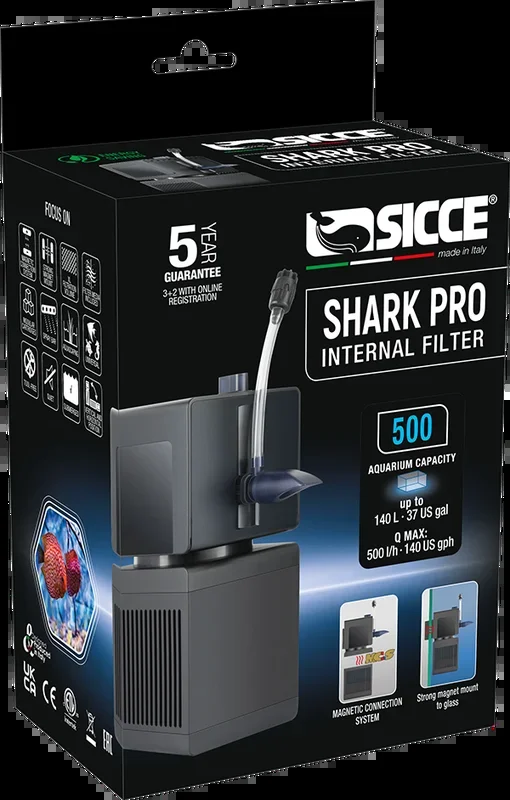 Sicce Shark Pro 500 Internal Filter
