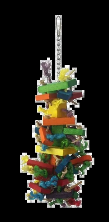 Small Cluster Blocks Bird Toy
