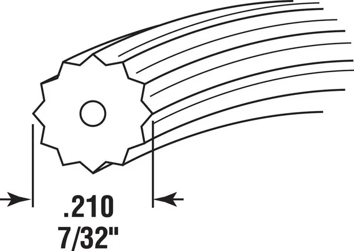 SPLINE SCREEN 0.21X250GR