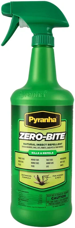 Spray repelente de moscas natural Zero-Bite de Pyranha