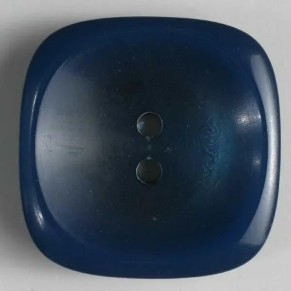 Squared Blue 2 Hole Sew Through Buttons