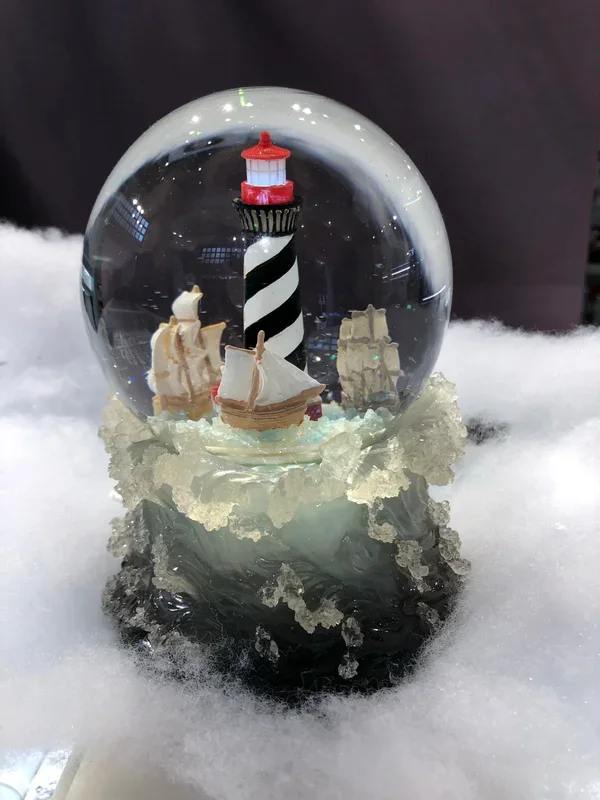 St Augustine Lighthouse Snow Globe