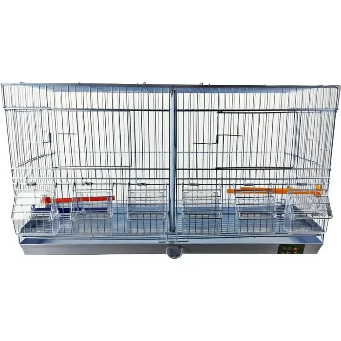 Stackable Divided Double Wide Breeder Cages