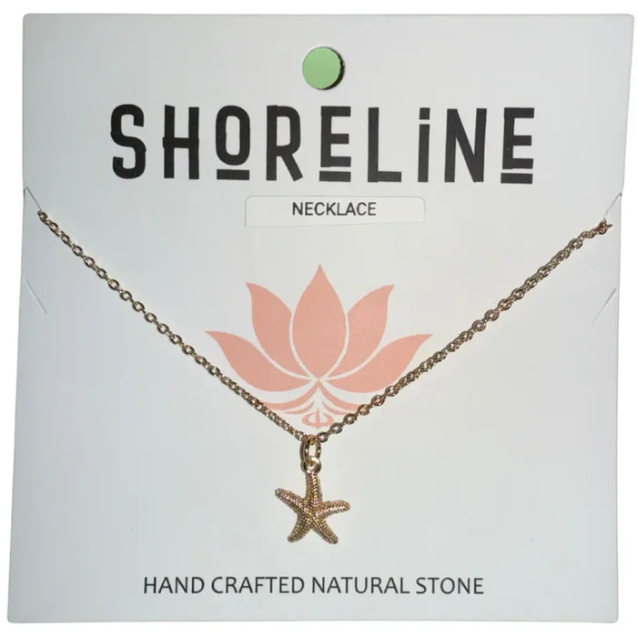 Starfish Charm Necklace