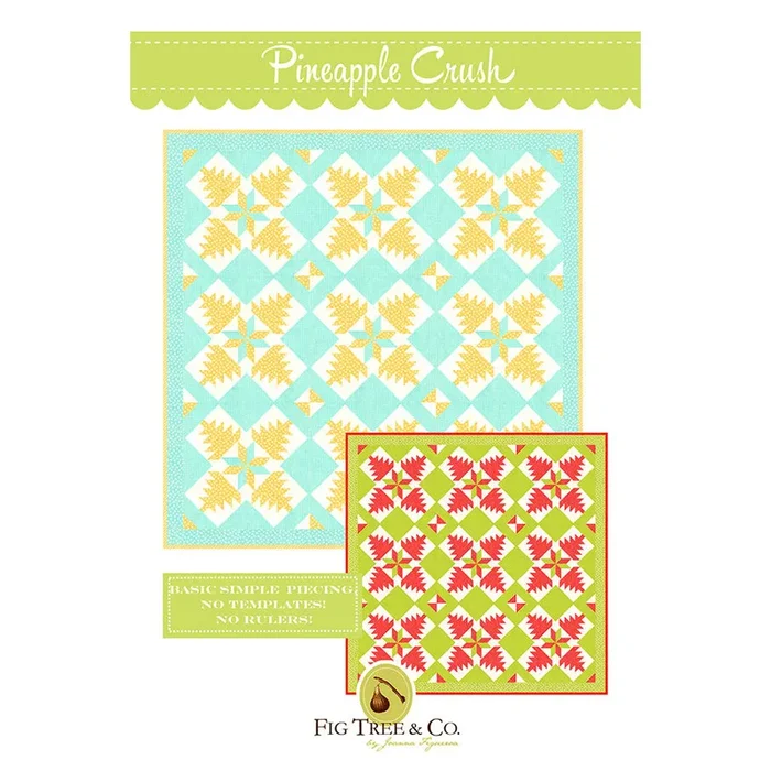 Stitched Collection Pineapple Crush Pattern FT-1801