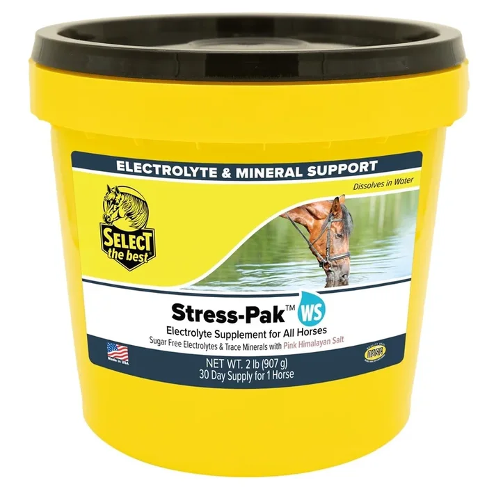 Stress-Pak WS Perform Sugar-Free Electrolytes for Horses – Hydration & Performance