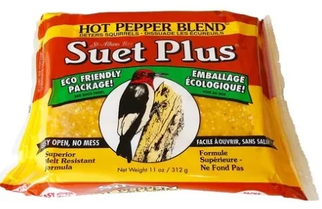 Suet Plus Hot Pepper Blend Suet Cake 11oz