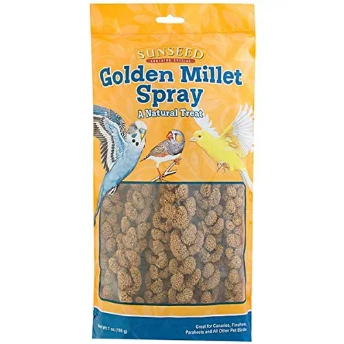 Sunseed Golden Millet Spray – 4 oz