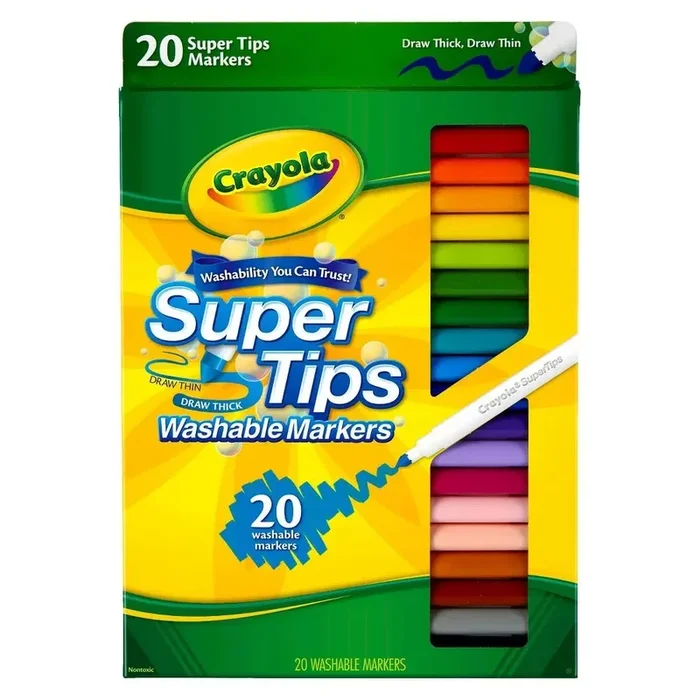 Super Tips Washable Markers