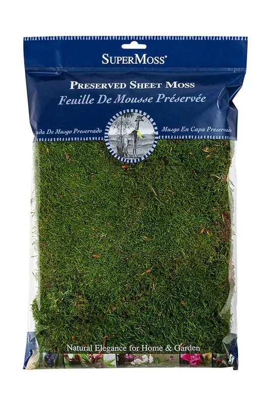 SuperMoss Preserved Sheet Moss 16 oz