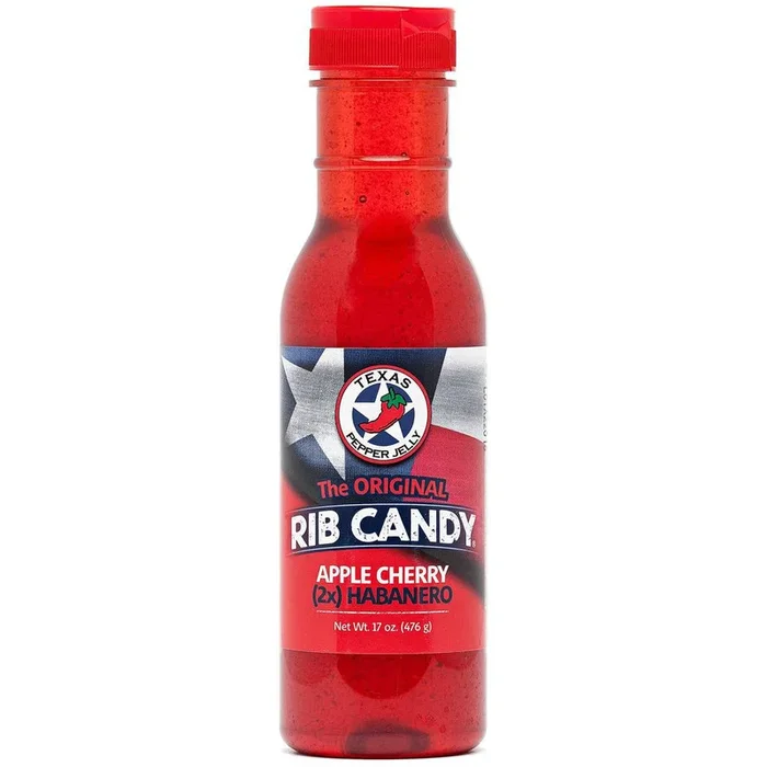 Texas Pepper Jelly Apple Cherry Hab Rib Candy 2x Peppers