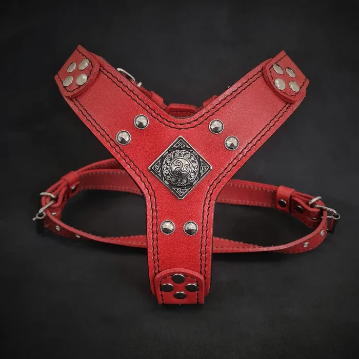 The ”Eros” harness red Small to Medium Size